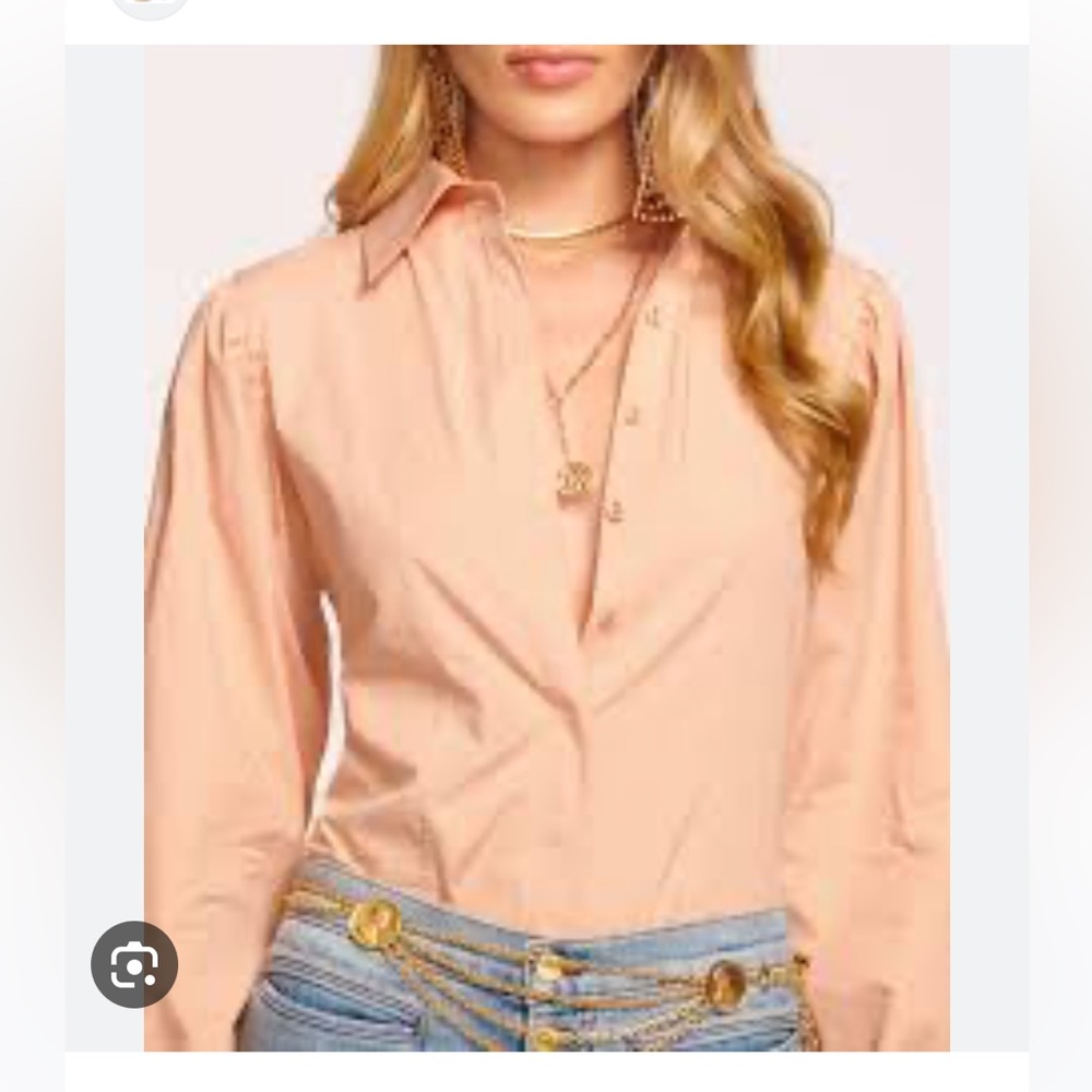 NWOT Lucia Button Down Shirt M